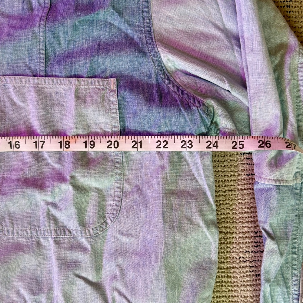 Men's Polo by Ralph Lauren Lightweight Patchwork Jean Blazer, XL - Picture 4 of 6
